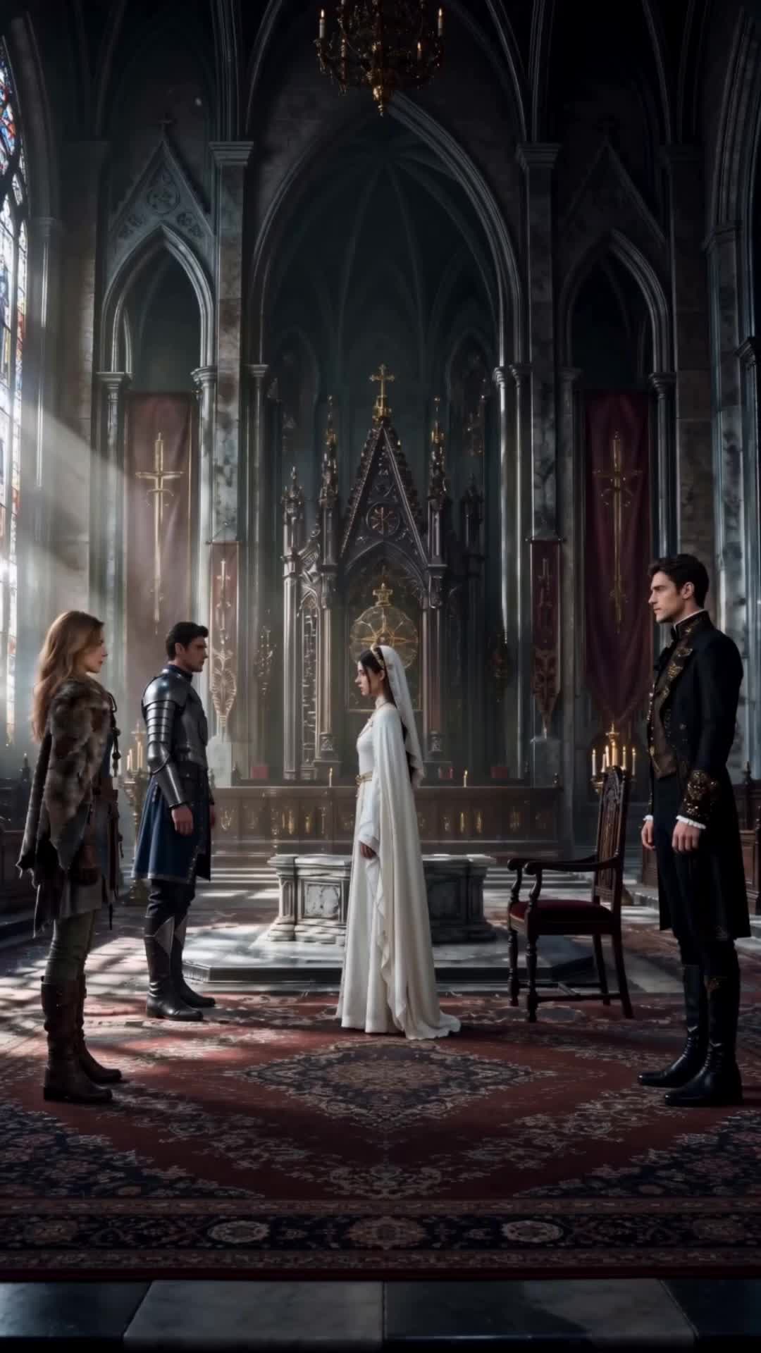 Episode 14 of He Made Me Kneel Before the Fake Saintess