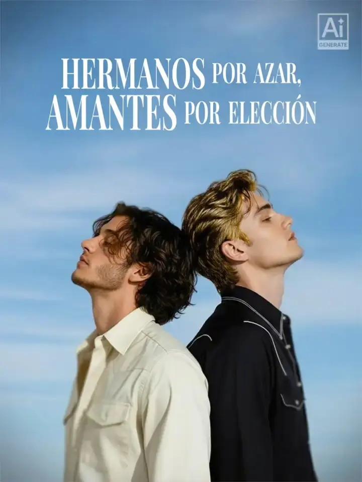 Portada de la miniserie Hermanos por azar, amantes por elección