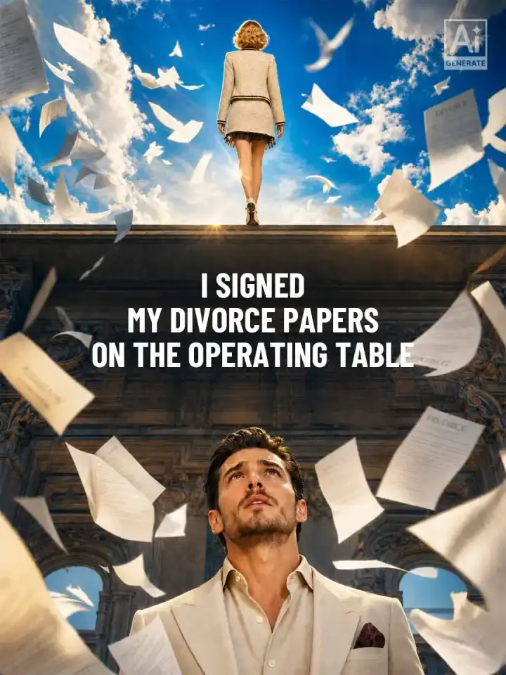 Cover of the miniseries I Signed My Divorce Papers on the Operating Table