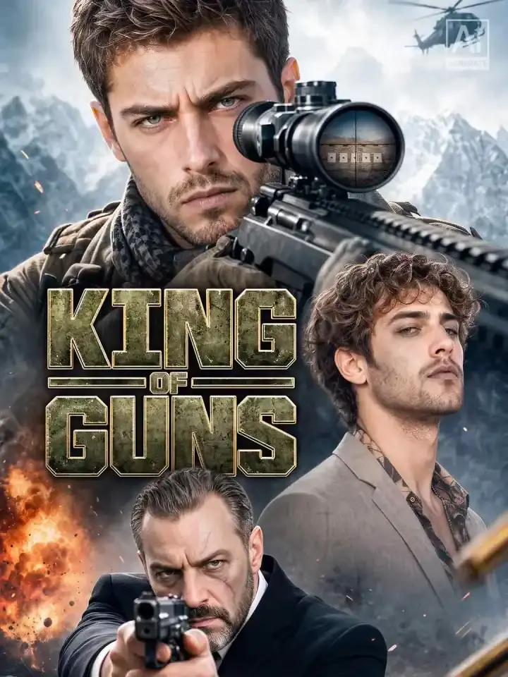Cover of the miniseries King of Guns