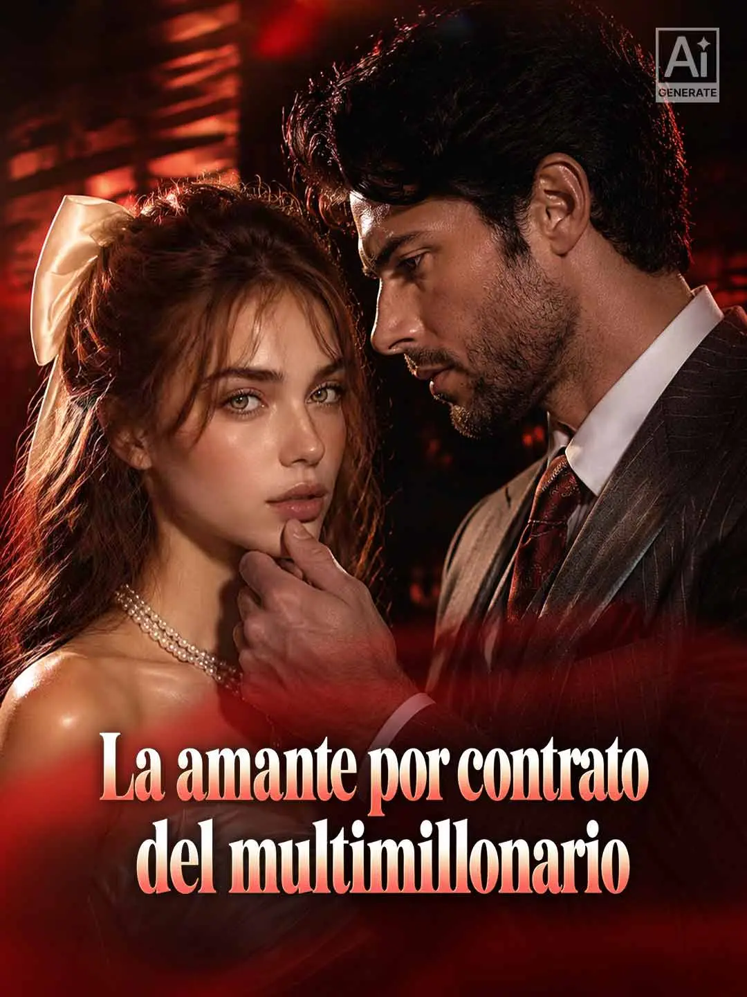 Portada de la miniserie La amante por contrato del multimillonario
