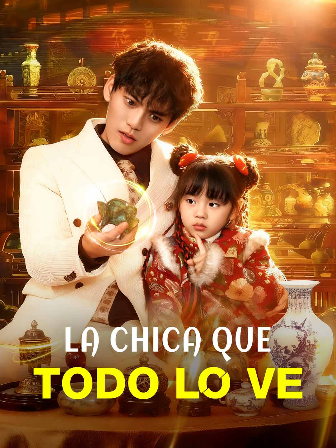Portada de la miniserie La chica que todo lo ve