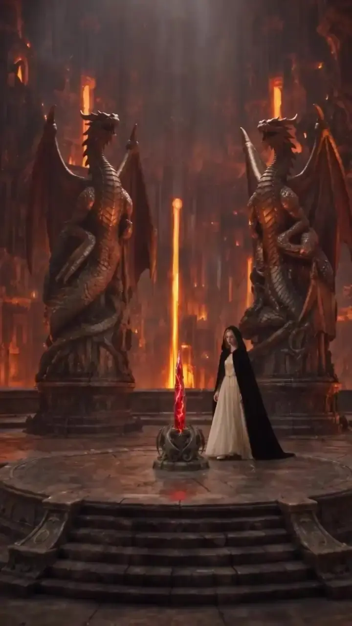 Episodio 10 de La doncella sacrificada al rey dragón