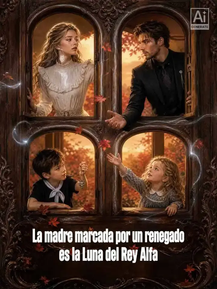 Portada de la miniserie La madre marcada por un renegado es la Luna del Rey Alfa