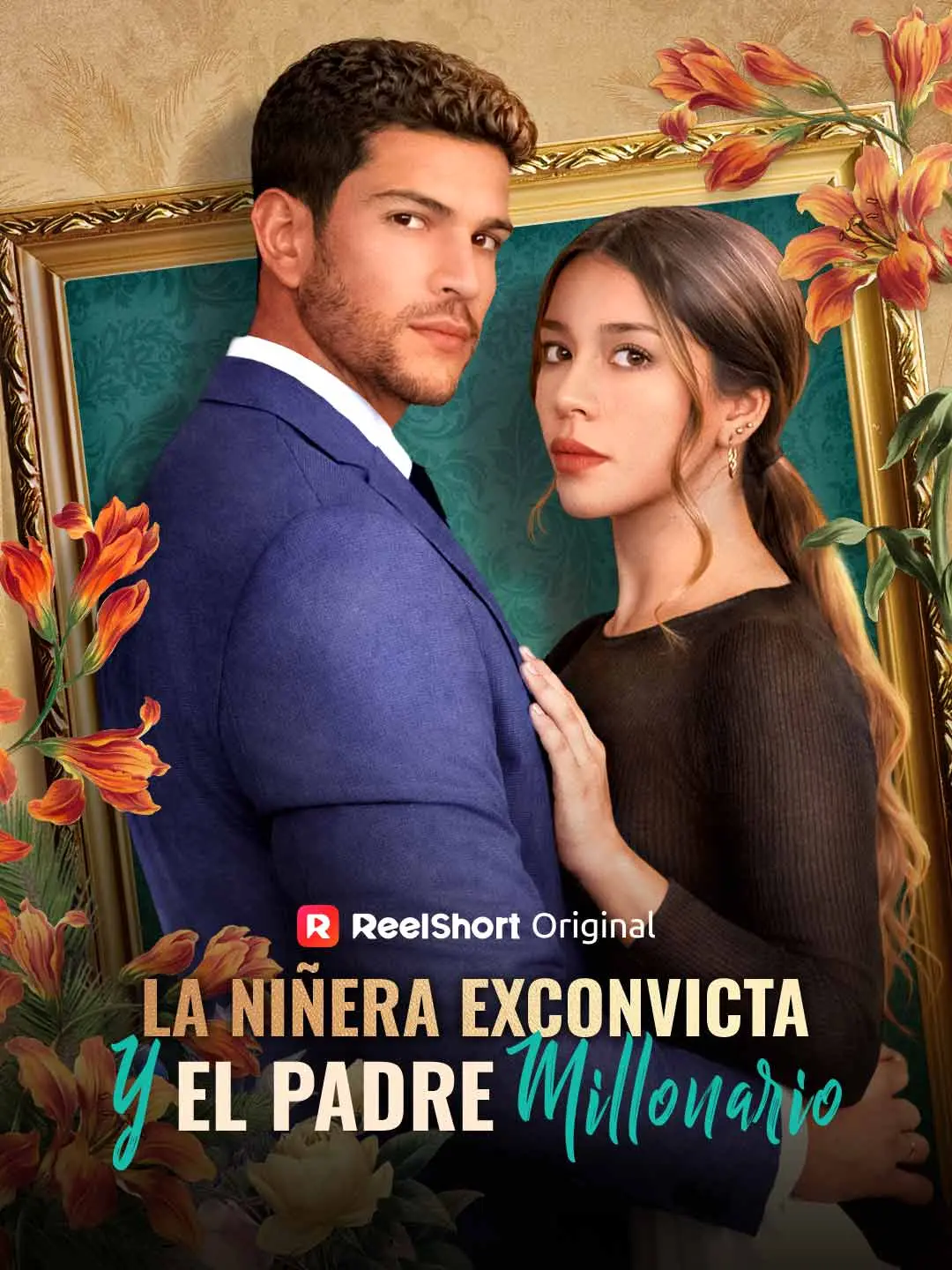 Portada de la miniserie La niñera exconvicta y el padre millonario