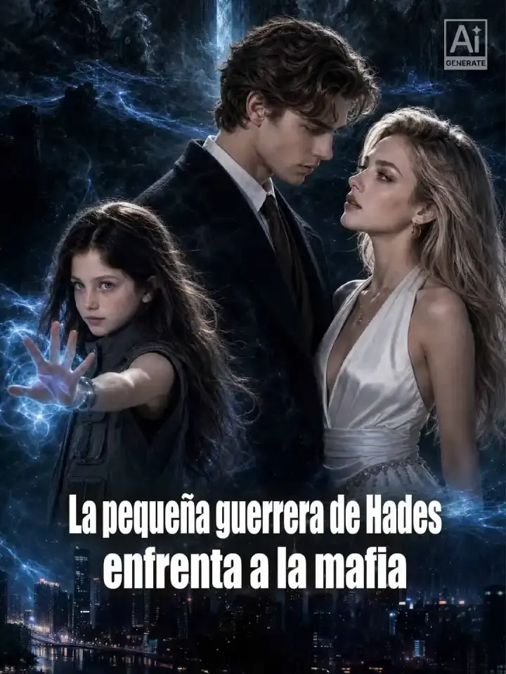 Portada de la miniserie La pequeña guerrera de Hades enfrenta a la mafia