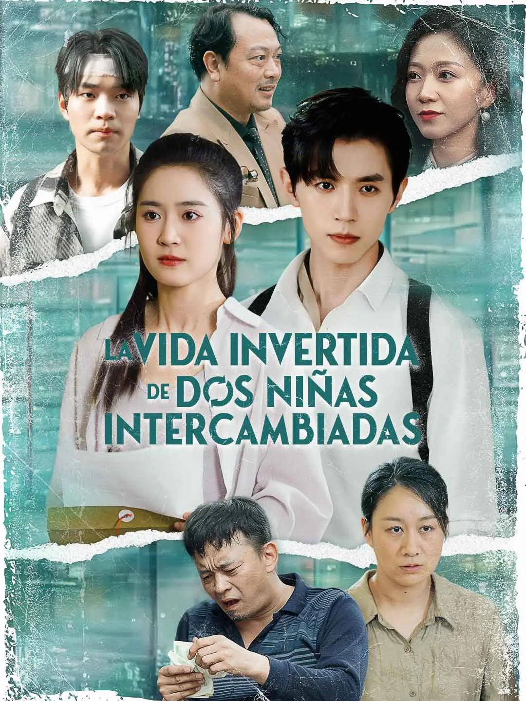 Portada de la miniserie La Vida Invertida de Dos Niñas Intercambiadas