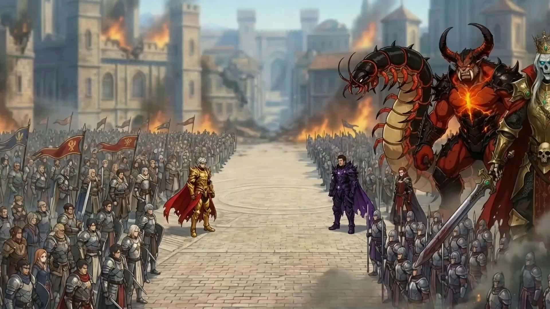 Episodio 63 de Leyenda: invencible en la aldea, débilucho fuera