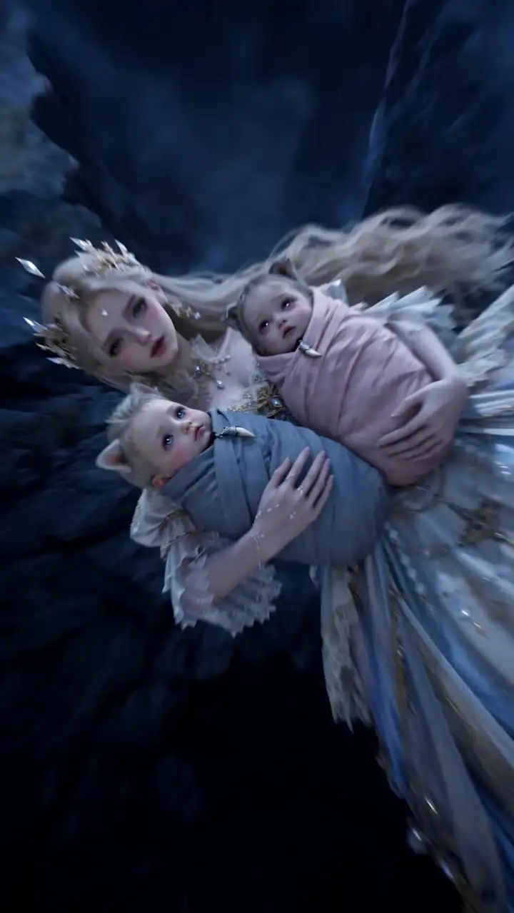 Episodio 2 de Los gemelos del rey Alfa: la reina Luna perdida