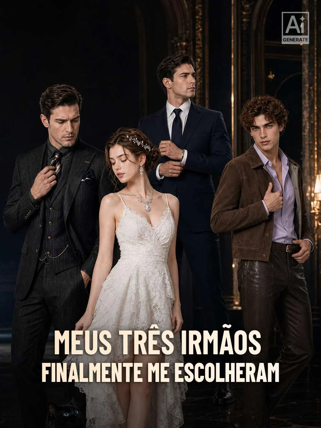 Capa da minissérie Meus Três Irmãos Finalmente Me Escolheram