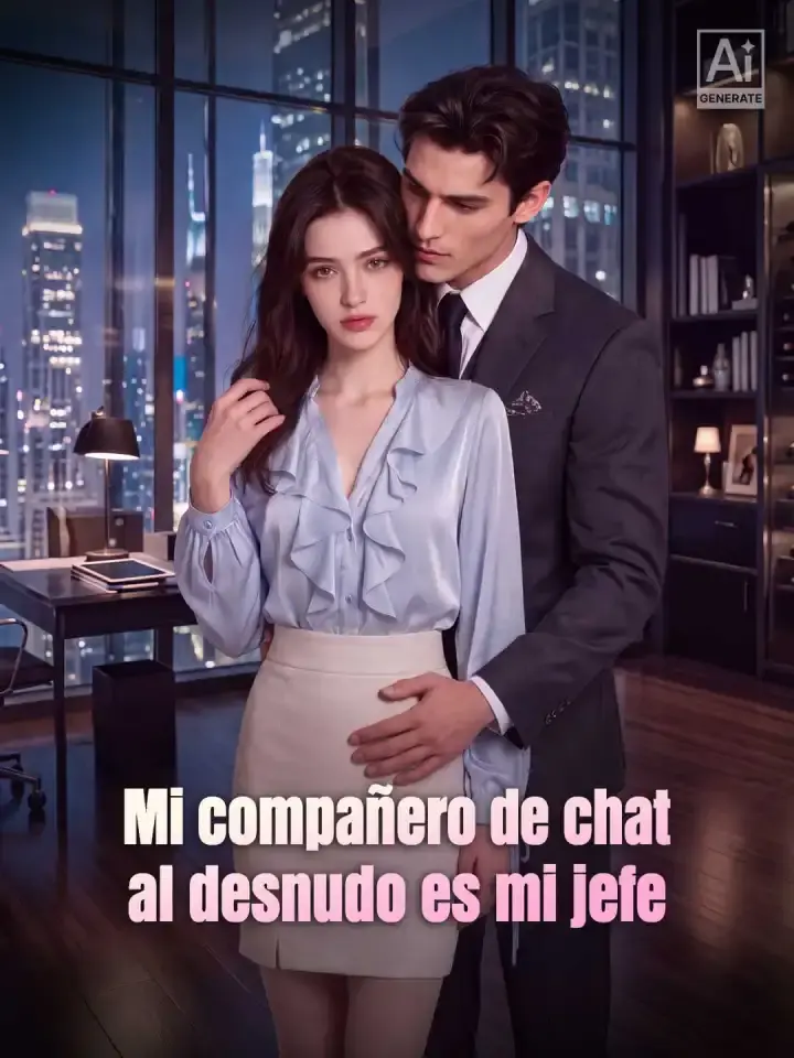Portada de la miniserie Mi compañero de chat al desnudo es mi jefe