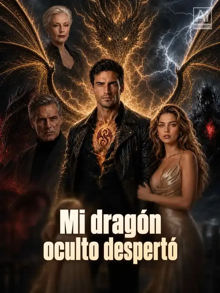Portada de la miniserie Mi dragón oculto despertó