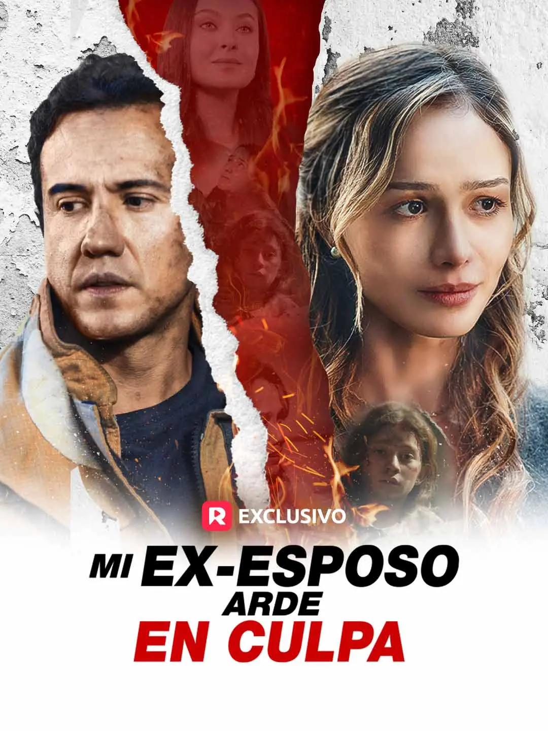 Portada de la miniserie Mi ex-esposo arde en culpa