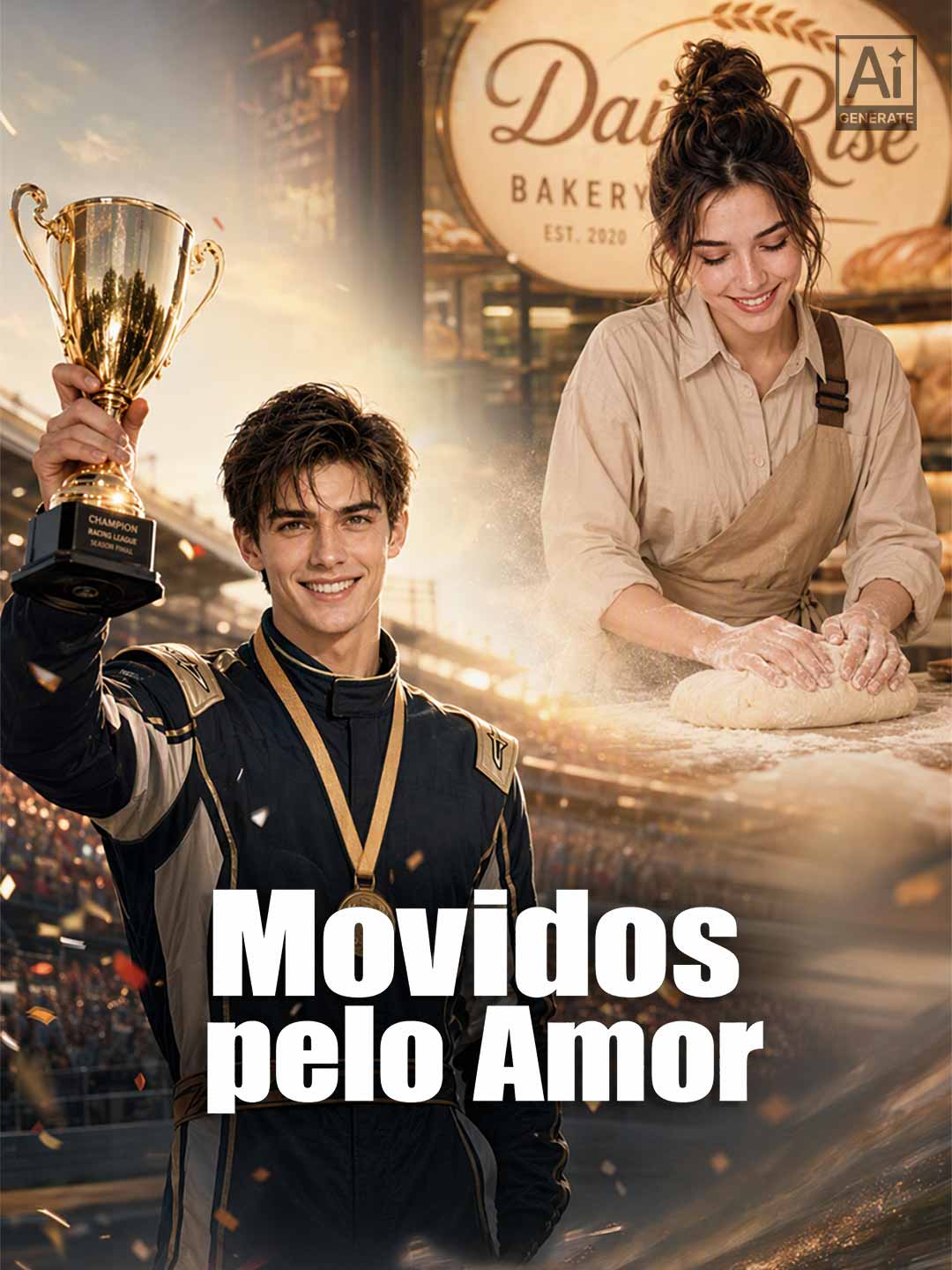 Capa da minissérie Movidos pelo Amor