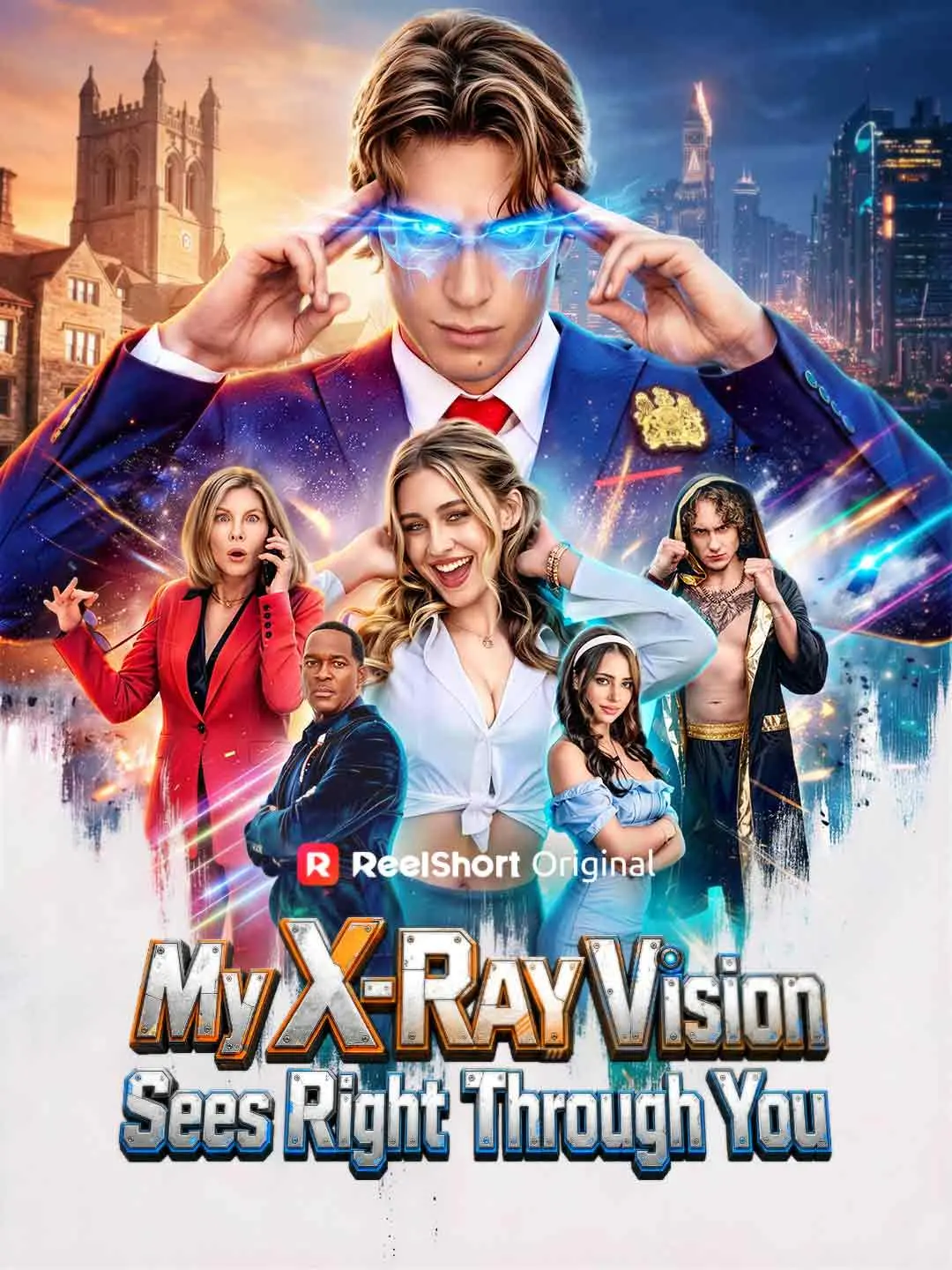 Cover of the miniseries My X-Ray Vision Sees Right Through You