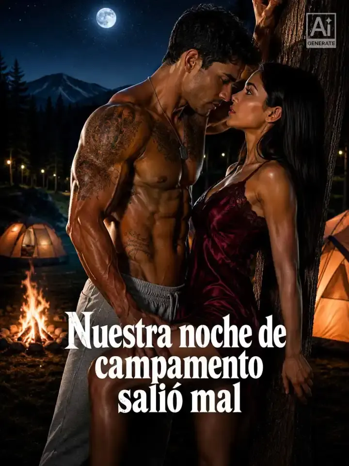 Portada de la miniserie Nuestra noche de campamento salió mal