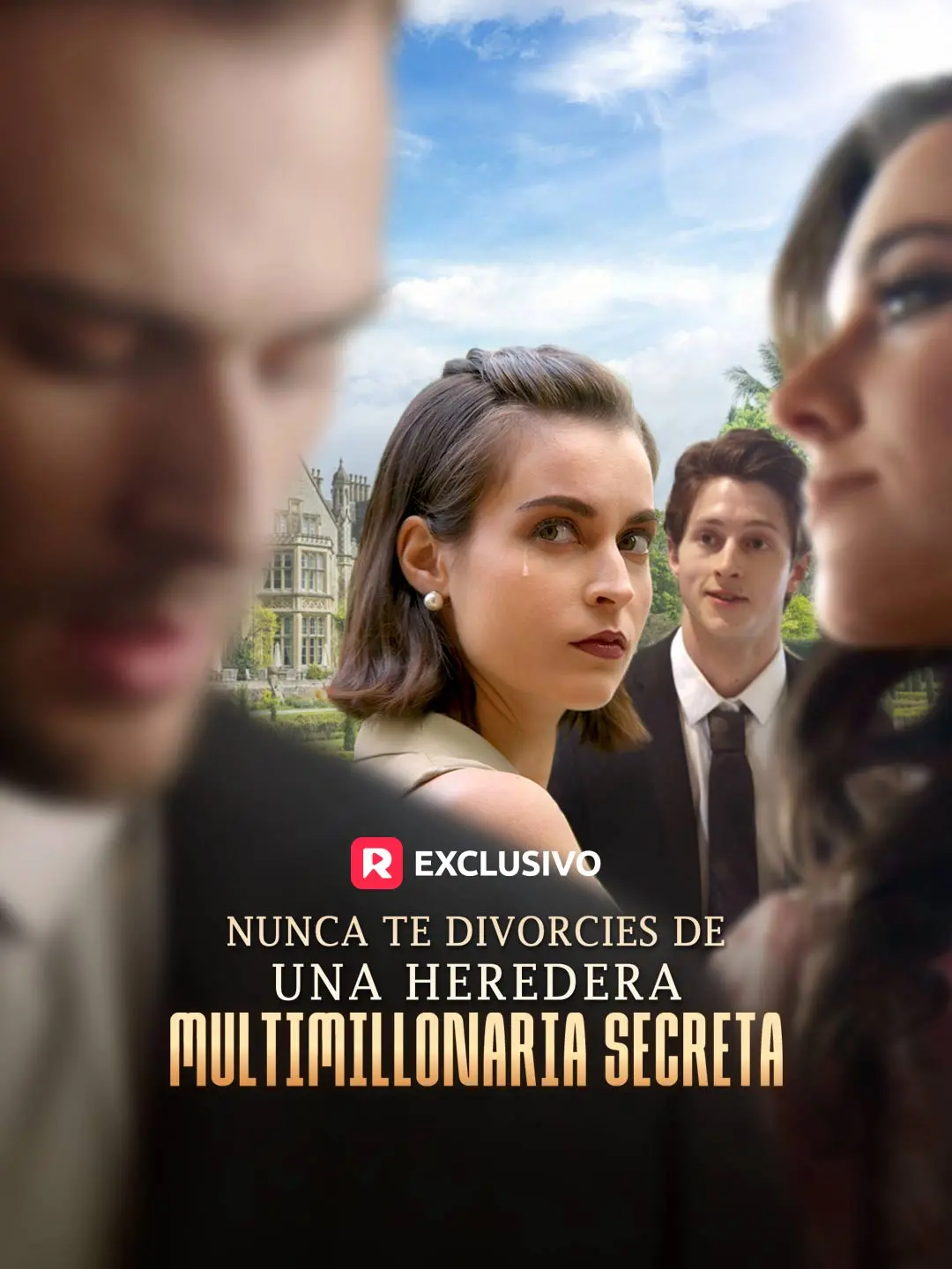 Portada de la miniserie Nunca te divorcies de una Heredera Multimillonaria Secreta