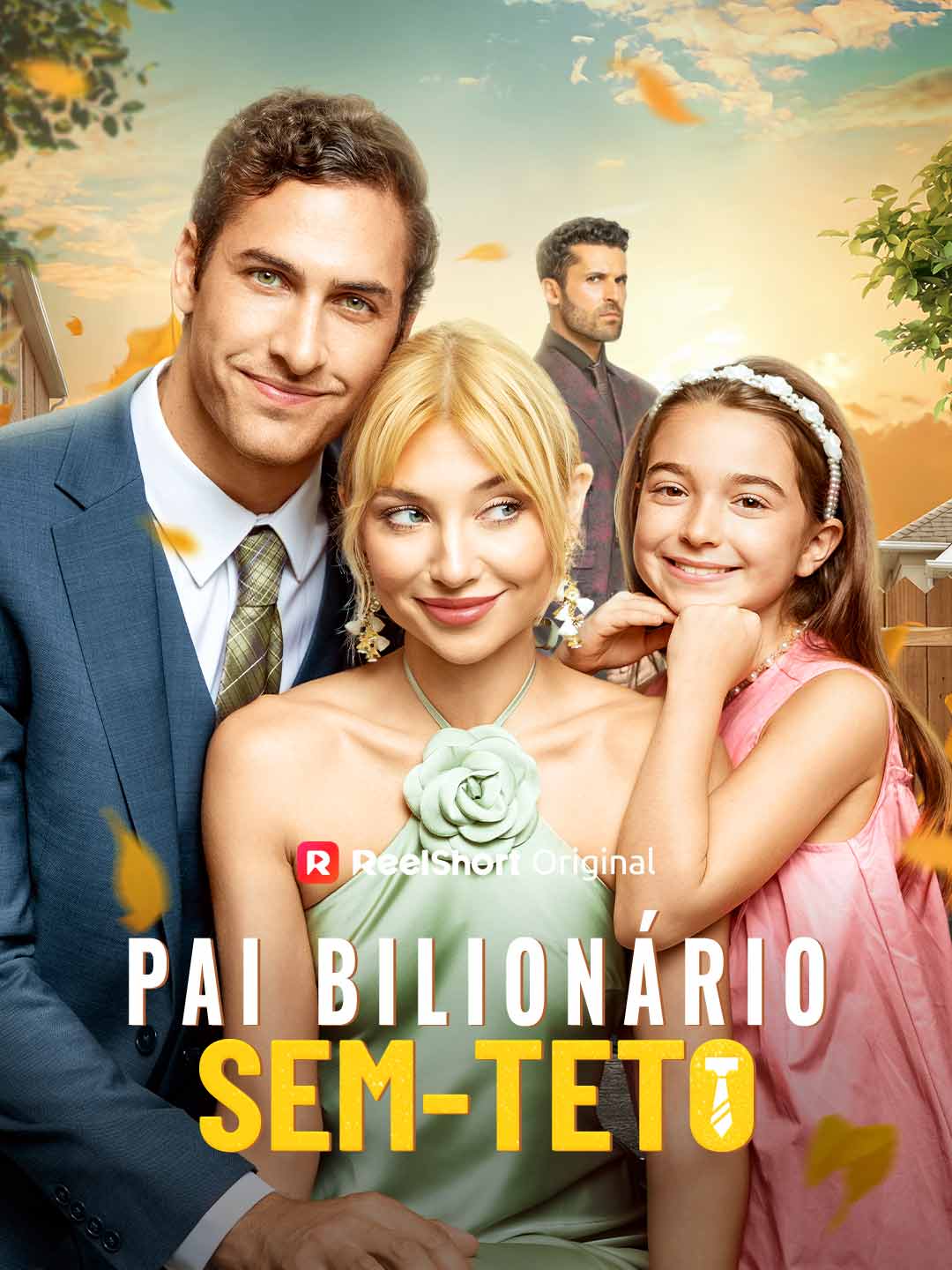 Capa da minissérie Pai Bilionário Sem-teto
