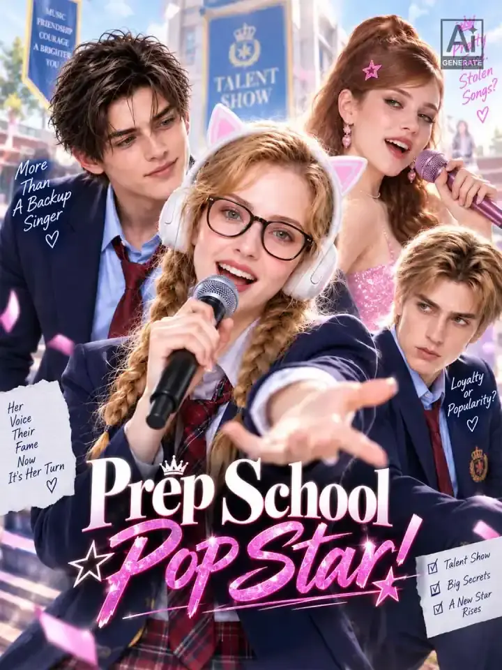 Cover of the miniseries Prep School Pop Star!