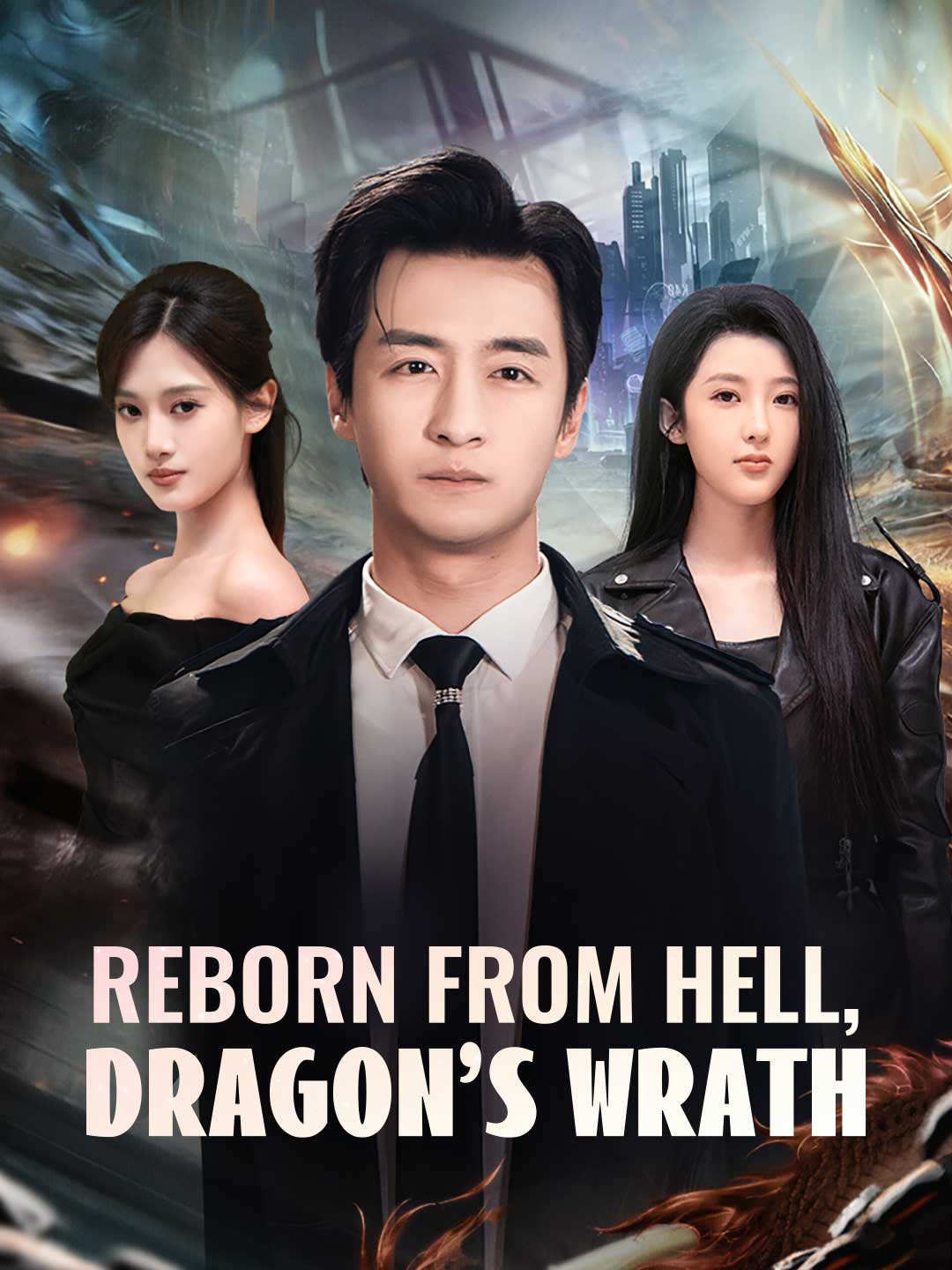 Cover of the miniseries Reborn from Hell, Dragon's Wrath