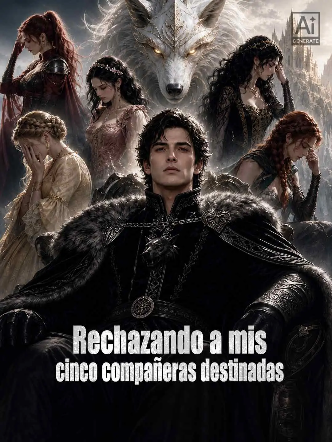 Portada de la miniserie Rechazando a mis cinco compañeras destinadas