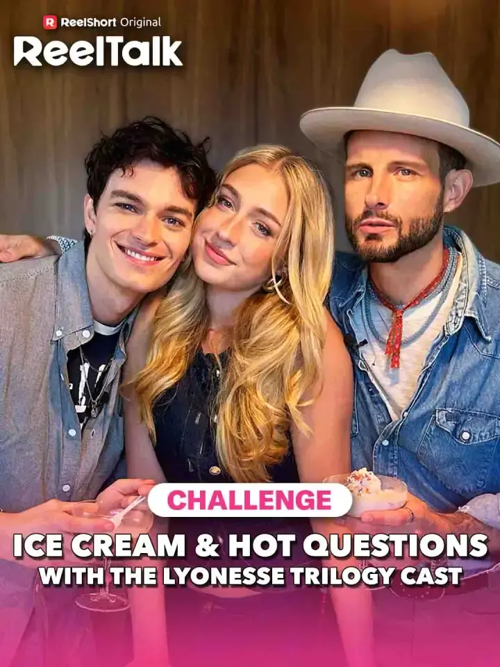Cover of the miniseries ReelTalk EP 91-Ice Cream & Hot Questions with the Lyonesse Trilogy Cast