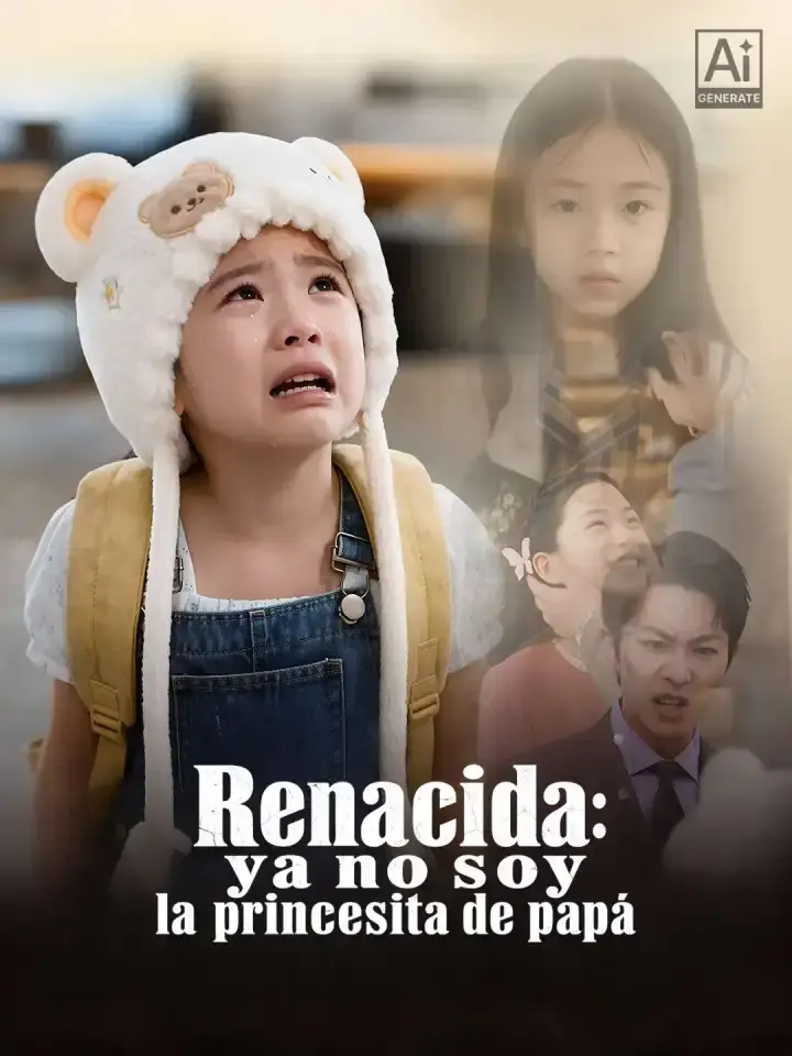 Portada de la miniserie Renacida: ya no soy la princesita de papá