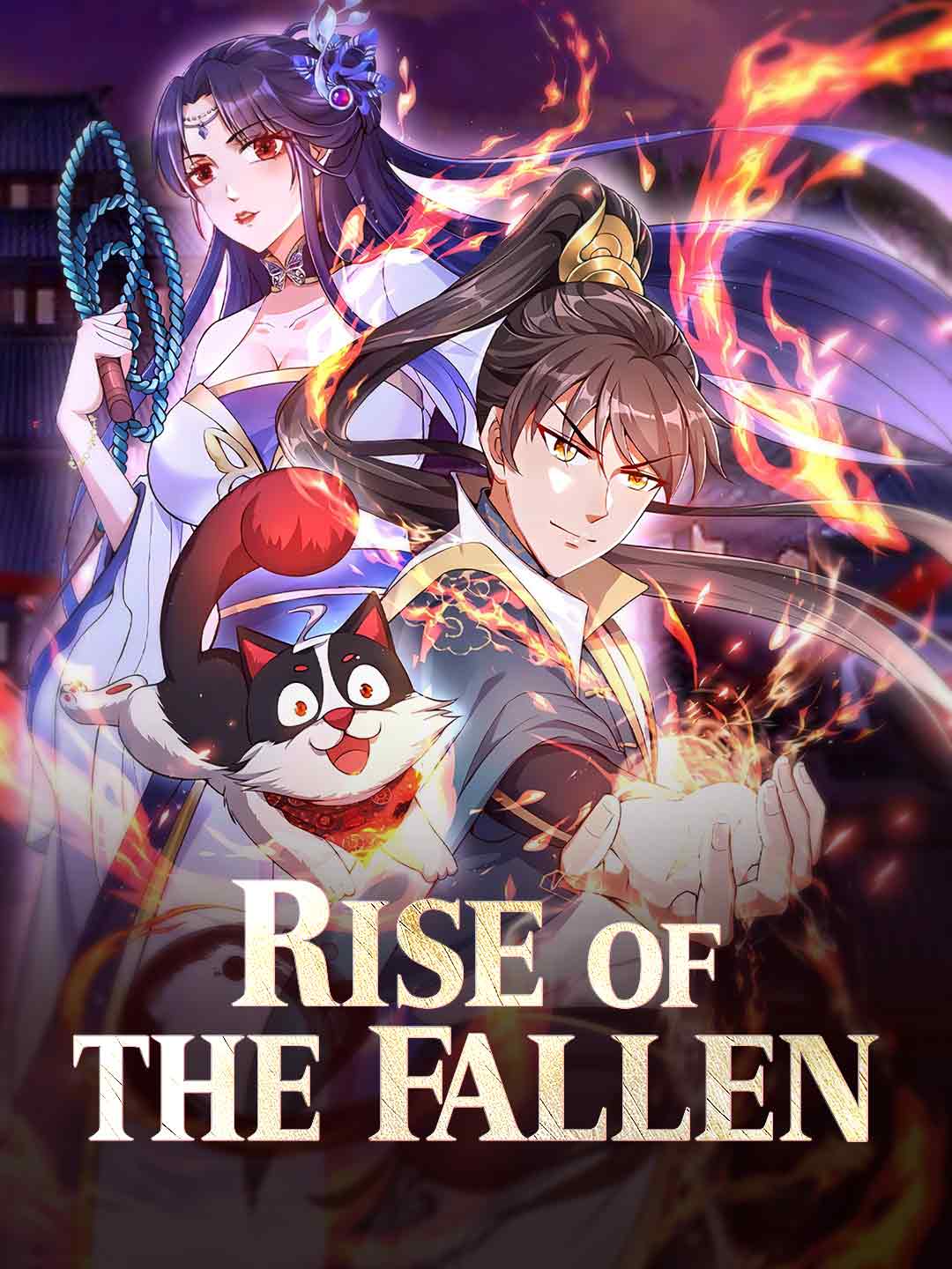 Cover of the miniseries Rise of the Fallen