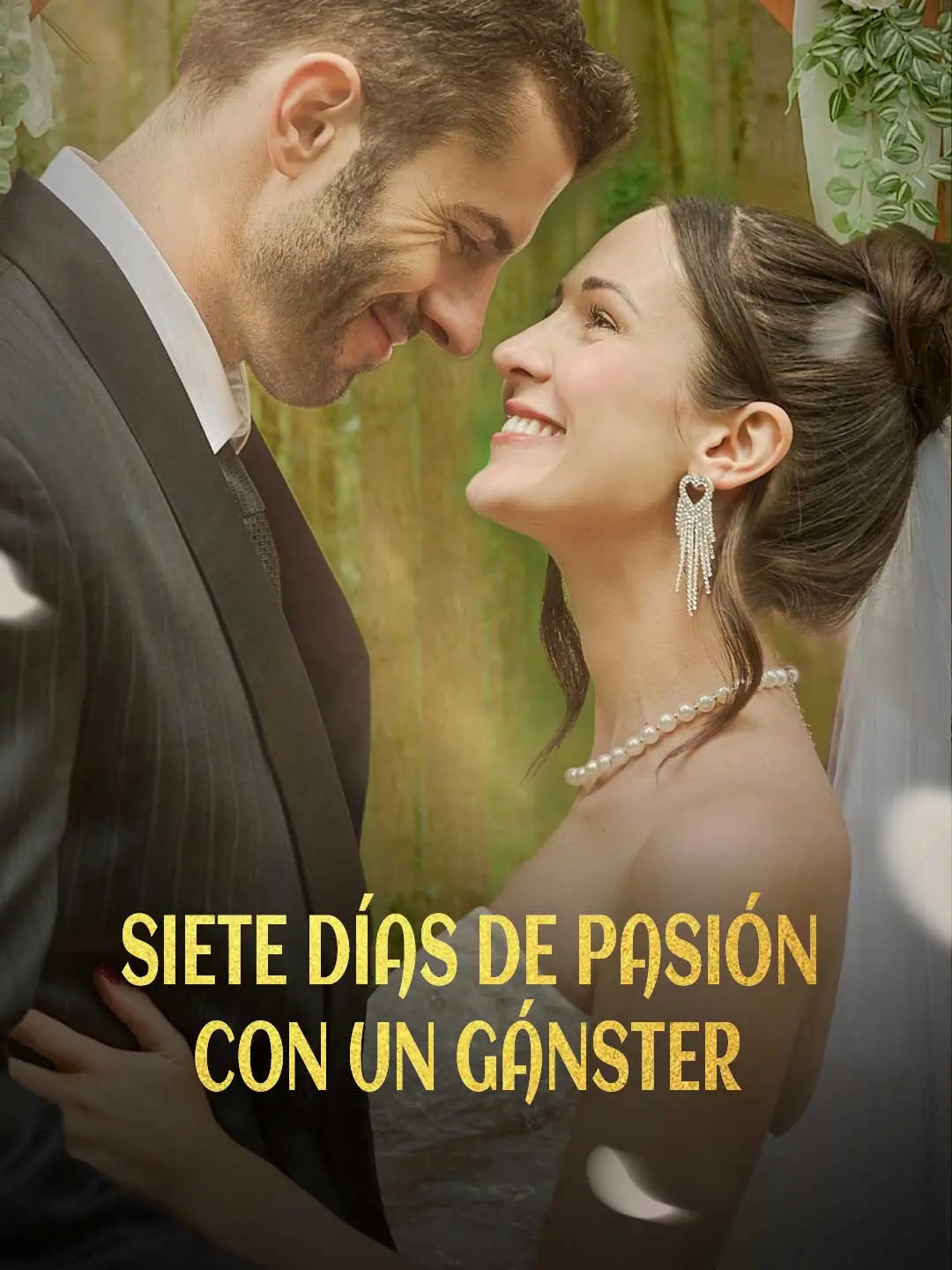 Portada de la miniserie Siete días de pasión con un gánster