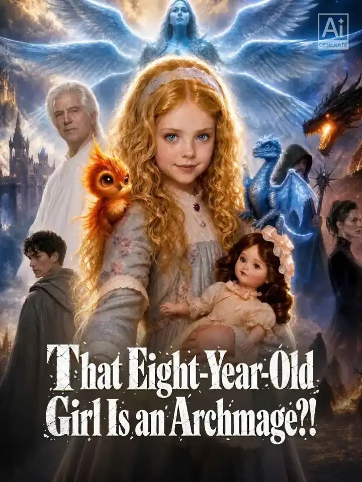 Cover of the miniseries That Eight-Year-Old Girl Is an Archmage?!