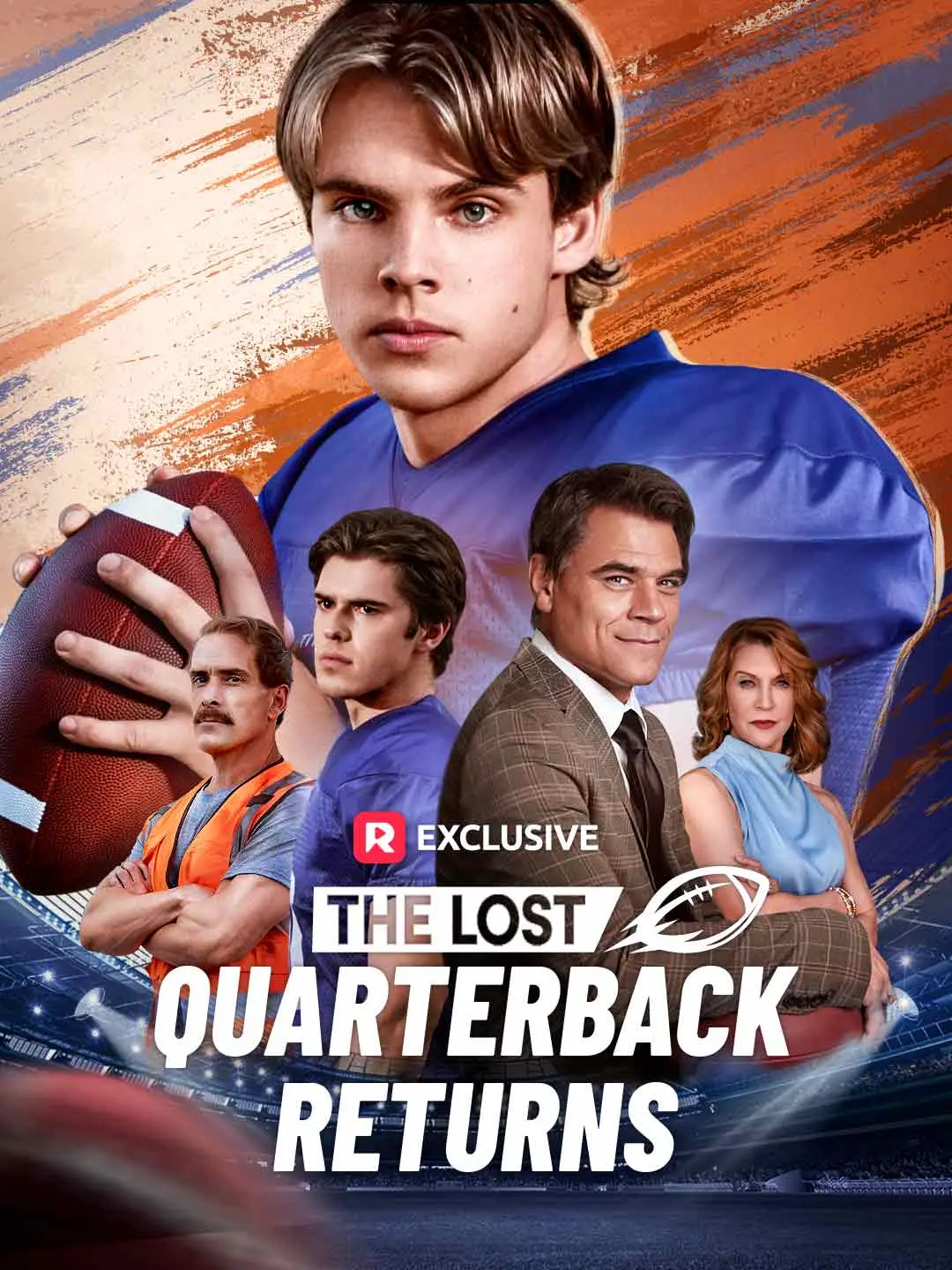 Cover of the miniseries The Lost Quarterback Returns