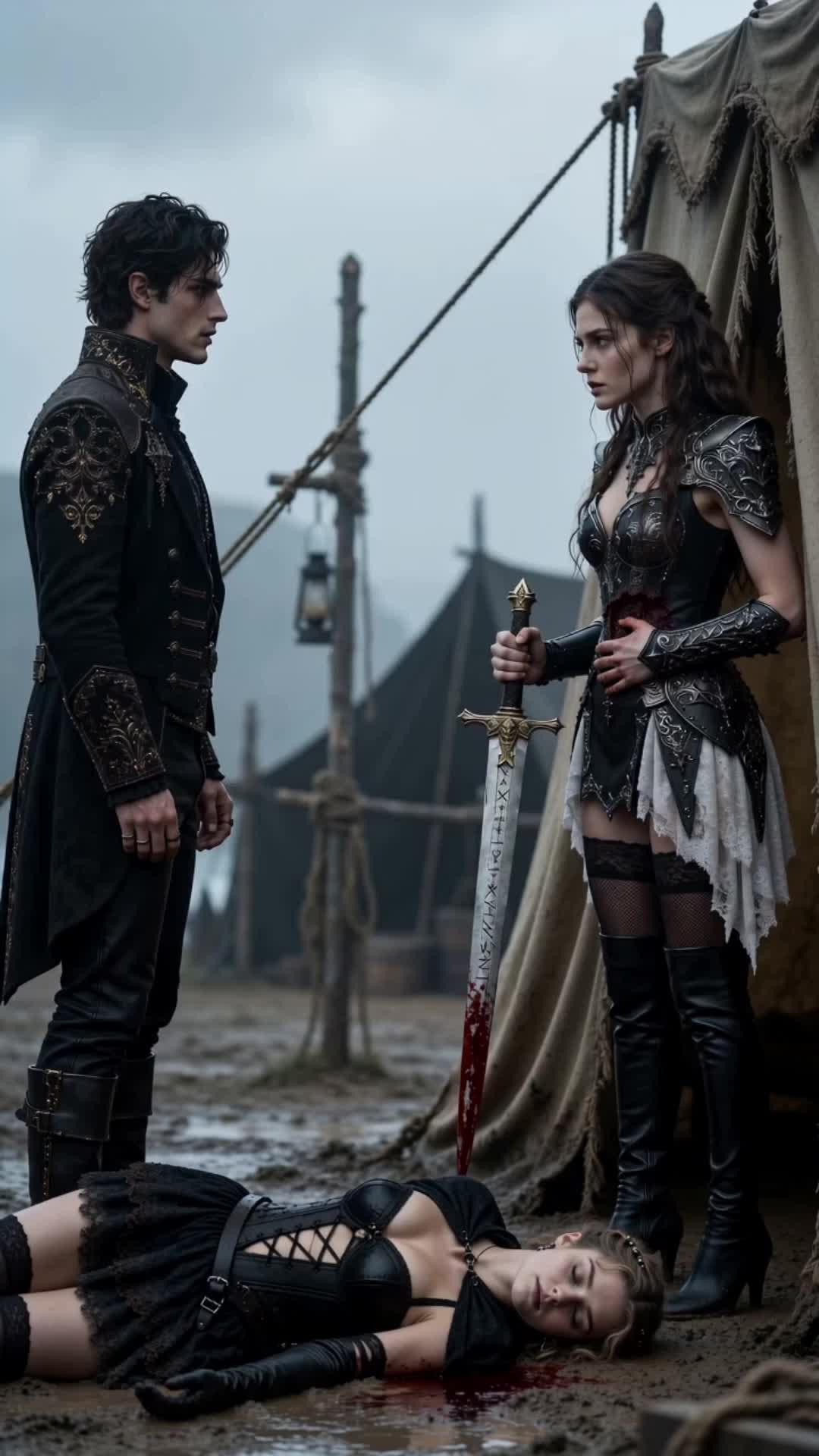Episode 18 of The Monster Made Her Queen