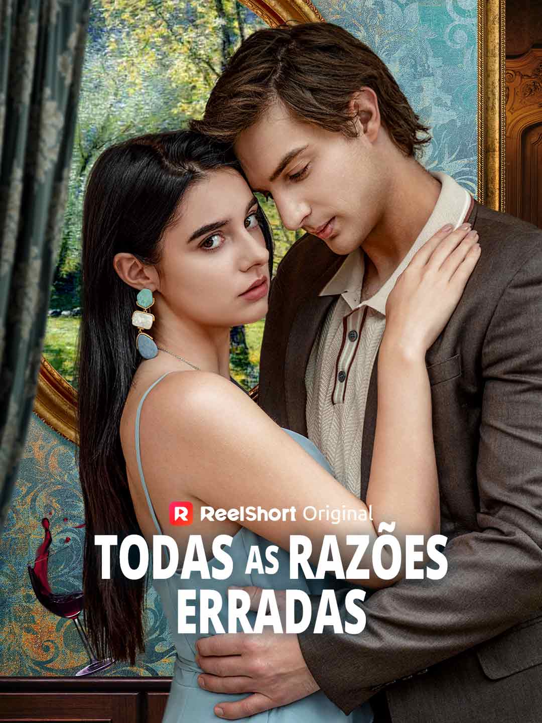 Capa da minissérie Todas as razões erradas