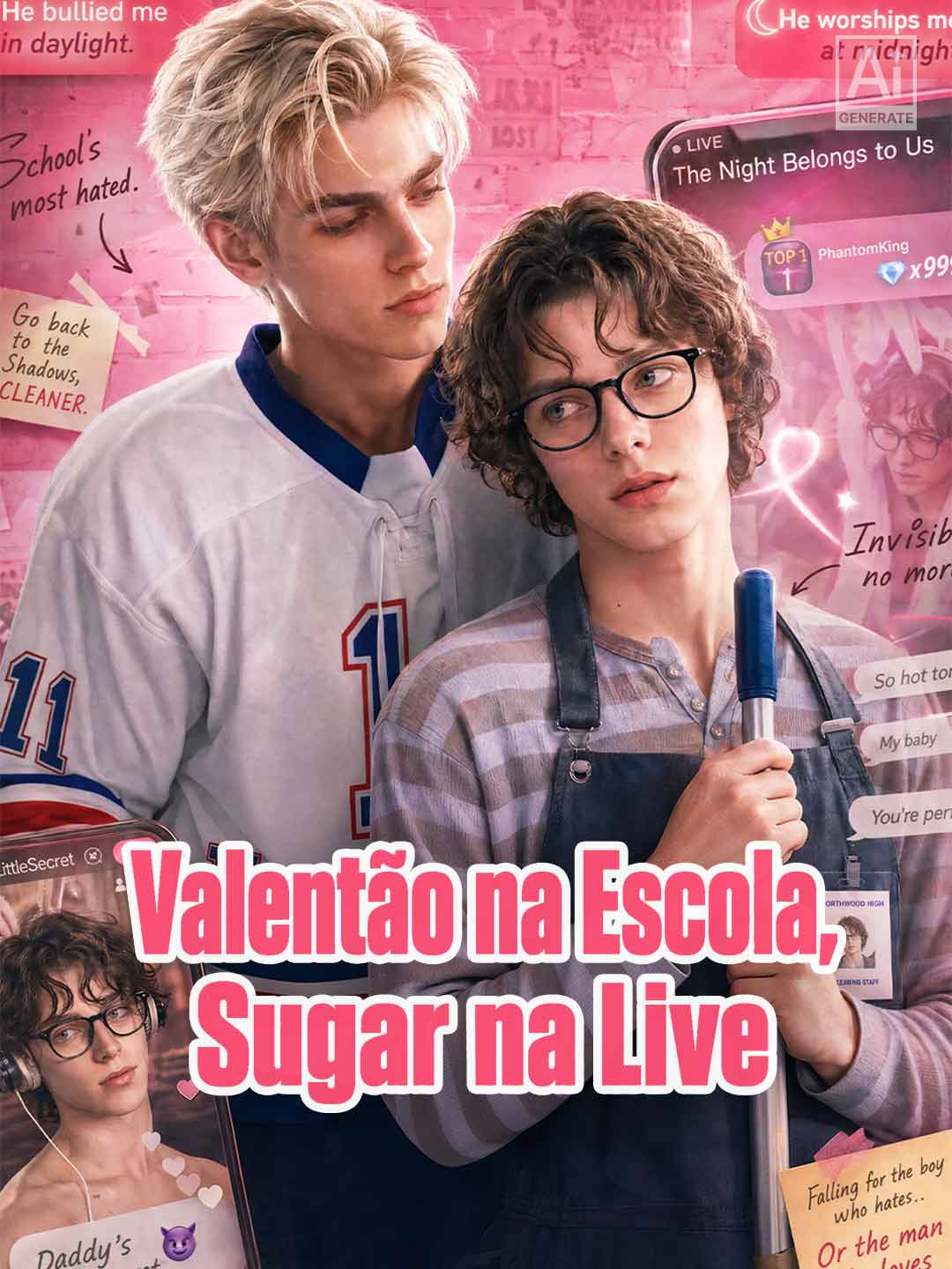 Episódio 26 de Valentão na Escola, Sugar na Live