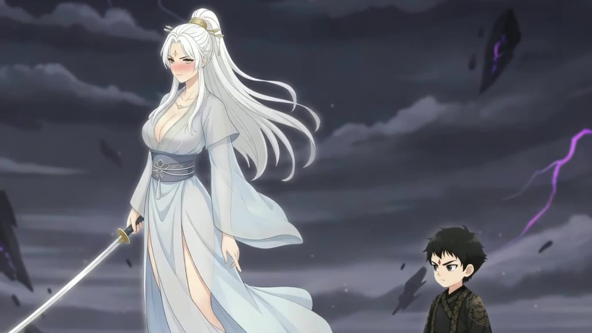 Episode 45 of Womb-Born Saint